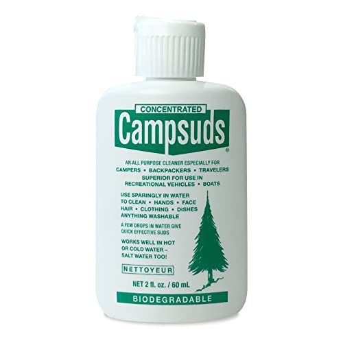 2 fl oz | Campsuds Concentrated Biodegradable Soap | Campsuds