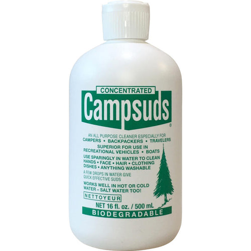 16 fl oz | Campsuds Concentrated Biodegradable Soap | Campsuds