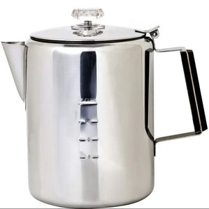 12 Cup Coffee Percolator | Stainless Steel | Chinook