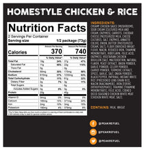 Homestyle Chicken & Rice | Peak Refuel