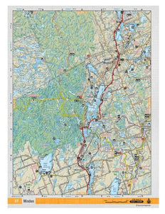 Minden Waterproof Topographic Map | CCON37 | Backroad Mapbooks