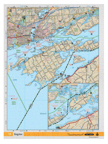 Kingston Adventure Topographic Map | CCON19 | Backroad Mapbooks