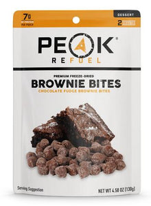 Chocolate Fudge Brownie Bites | Freeze Dried | Peak Refuel