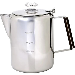 9 Cup Coffee Percolator | Stainless Steel | Chinook
