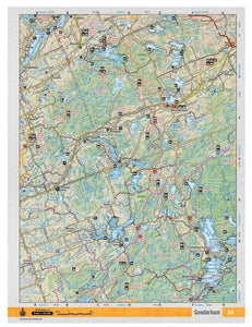 Gooderham Adventure Topographic Map | CCON38 | Backroad Mapbooks