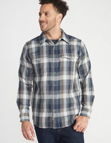 Men's Stonefly Midweight Flannel LS Shirt by ExOfficio