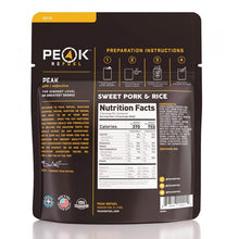 Sweet Pork & Rice Meal | Peak Refuel