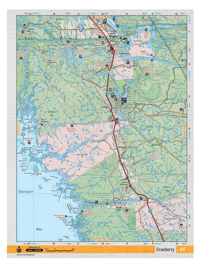 Key Riding Map Key River Adventure Topographic Map | CCON84 | Backroad Mapbooks ...