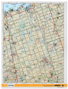Uxbridge Adventure Topographic Map | CCON11 | Backroad Mapbooks