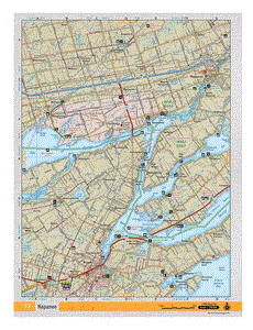 Napanee Adventure Topographic Map | CCON17 | Backroad Mapbooks