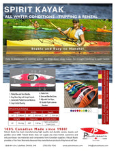 KAYAK | 13' Spirit Kayak | Paluski Boats