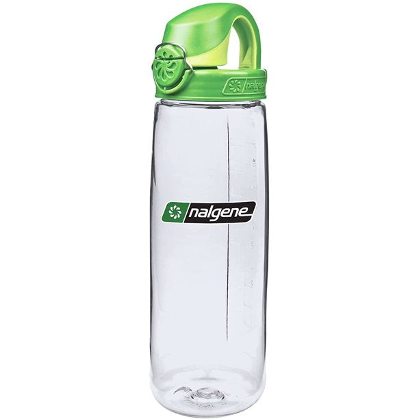 24oz On The Fly Tritan | Clear Bottle with Sprout Green Cap | Nalgene