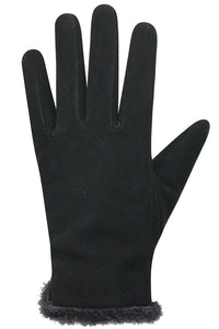 Jamie Gloves (Deerskin Silky Pile) by Auclair