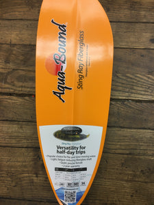 Sting Ray Fiberglass | 2-Piece Kayak Paddle | Aqua Bound