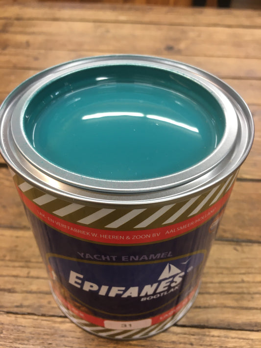 Turkish Blue #31 Bootslack Marine Yacht Enamel | Epifanes