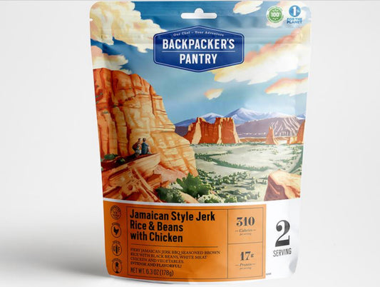 Jamaican Style Jerk Rice & Beans with Chicken by Backpacker’s Pantry