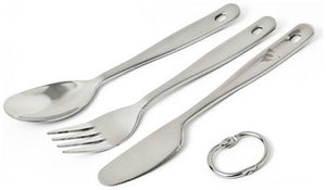 Treeline Camping Cutlery Set | Stainless Steel | Chinook
