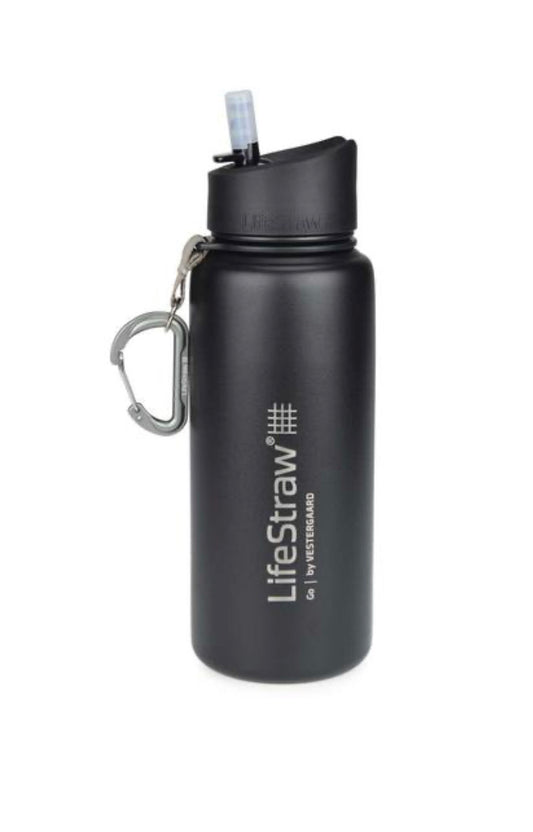 Go Stainless Steel Bottle With Filter by LifeStraw