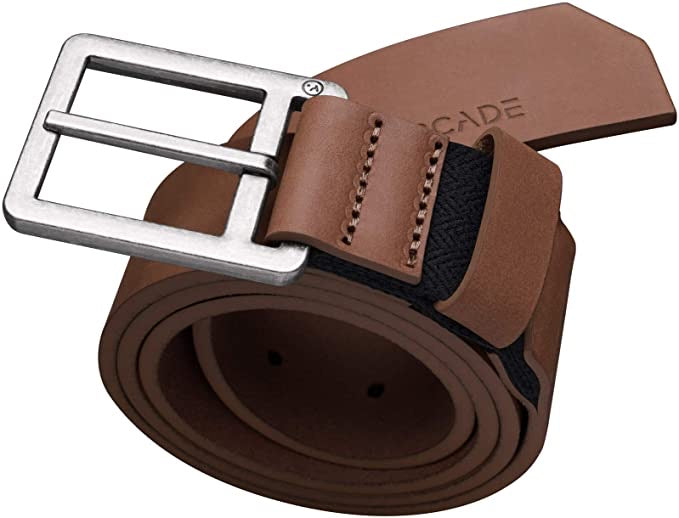 Padre Stretch Leather Belt | Brown | Arcade Belt