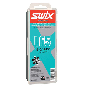 LF5 High Performance Fluorinated Glide Wax by Swix