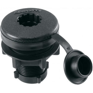 Compact threaded deck mount by Scotty
