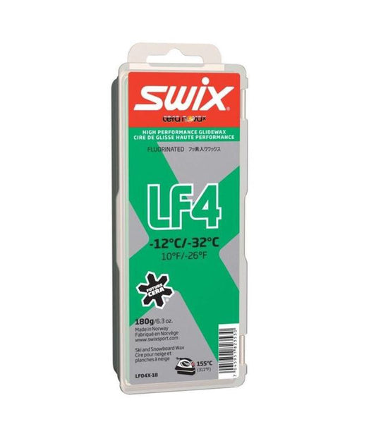 LF4 High Performance Fluorinated Glide Wax by Swix