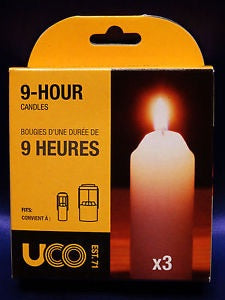 9-Hour Candles (3 Pk) | UCO