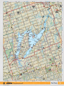 Port Perry Adventure Topographic Map | CCON12 | Backroad Mapbooks