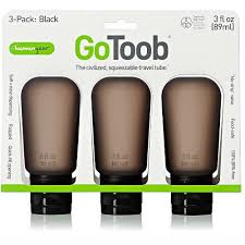GoToob 3-Pack Travel Tubes (3 fl oz) by Humangear