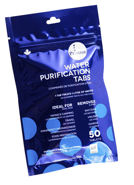 Water Purification Tabs | Pristine