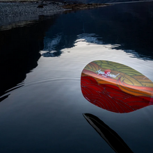 Whiskey Fibreglass FUEGO | 2-Piece Straight Shaft Kayak Paddle | Aqua Bound